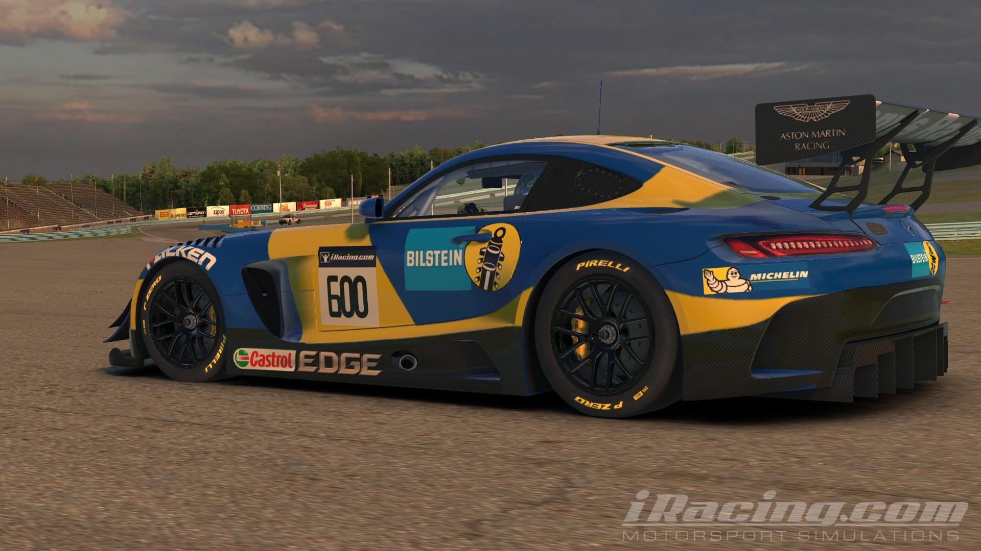 Bilstein livery for Mercedes AMG GT3 (Aston Martin GT3 style) by Tony ...