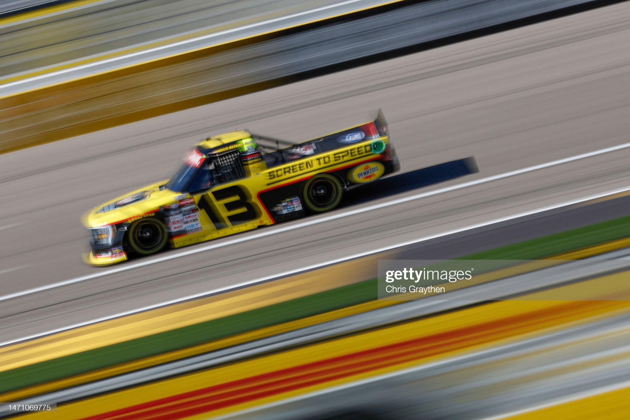 Hailie Deegan #13 Pennzoil Speed to Screen 2023 NASCAR Craftsman Truck ...