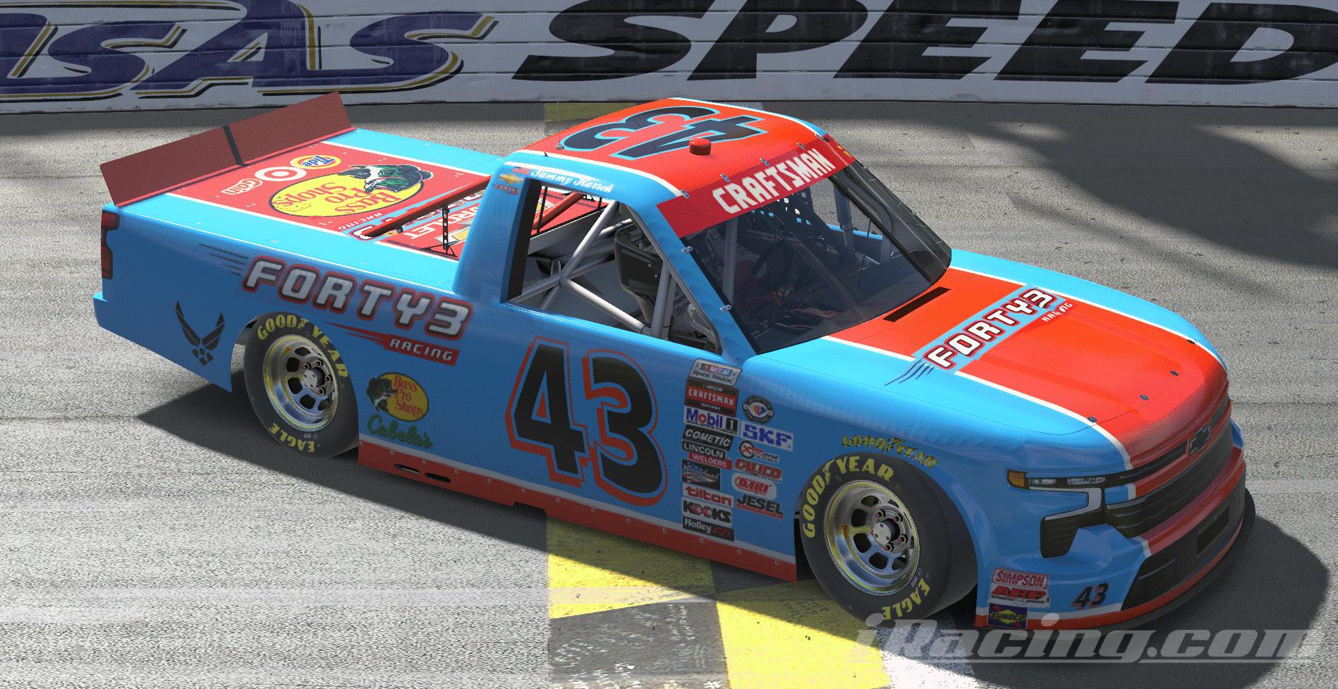 Forty3 Racing Truck by Christoph Hall - Trading Paints