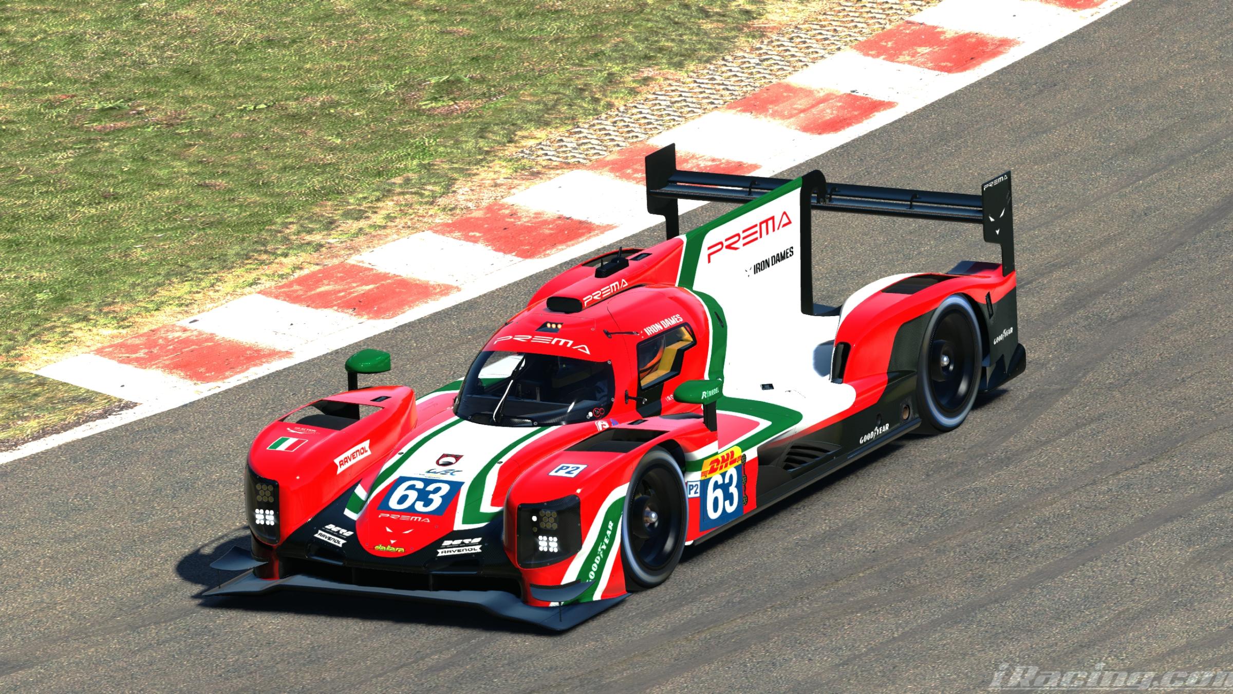 #63 Prema Racing 2023 WEC By Tim T. - Trading Paints