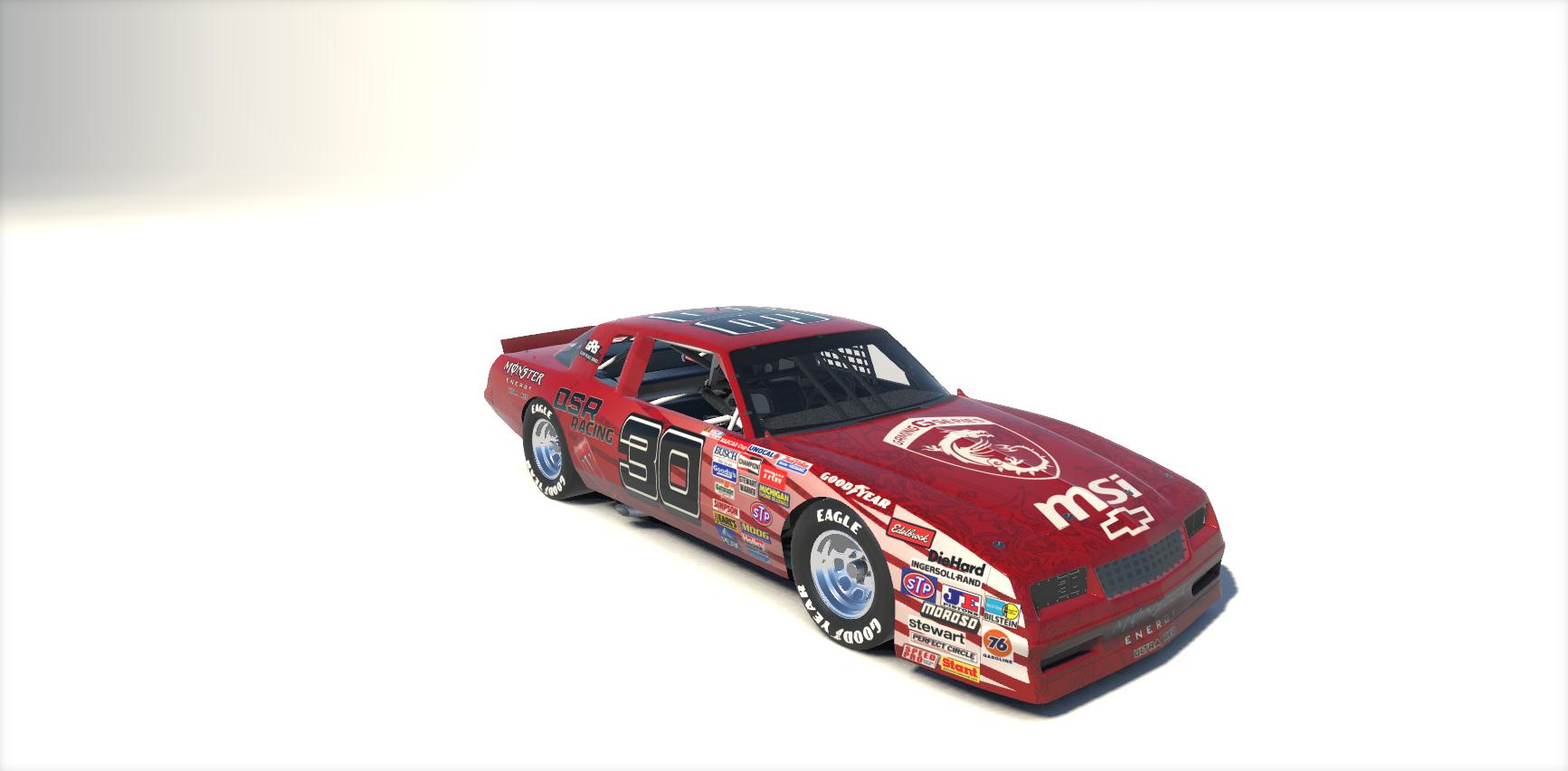 Monster Energy Red and White Monte Carlo by Curtis Grant - Trading Paints