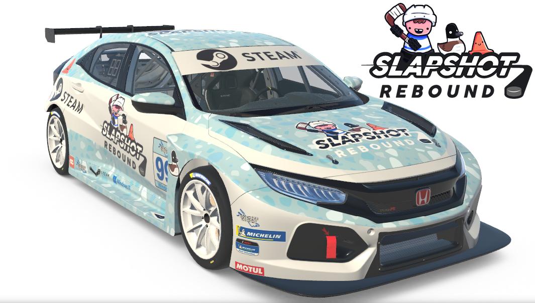 Slapshot Rebound Honda Civic Matte by Nikos Handtke - Trading Paints