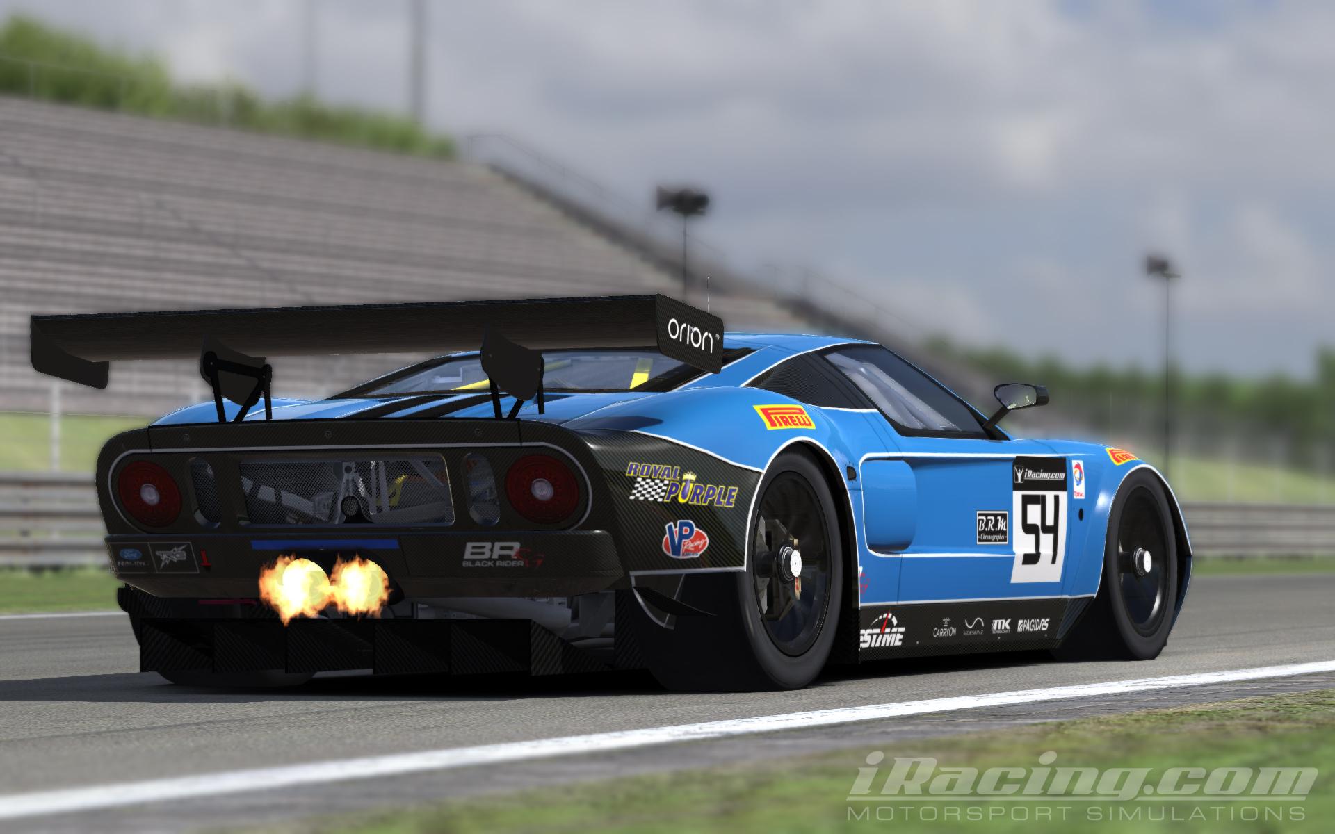 Orion Ford GT2 Blue by David ter Stal - Trading Paints