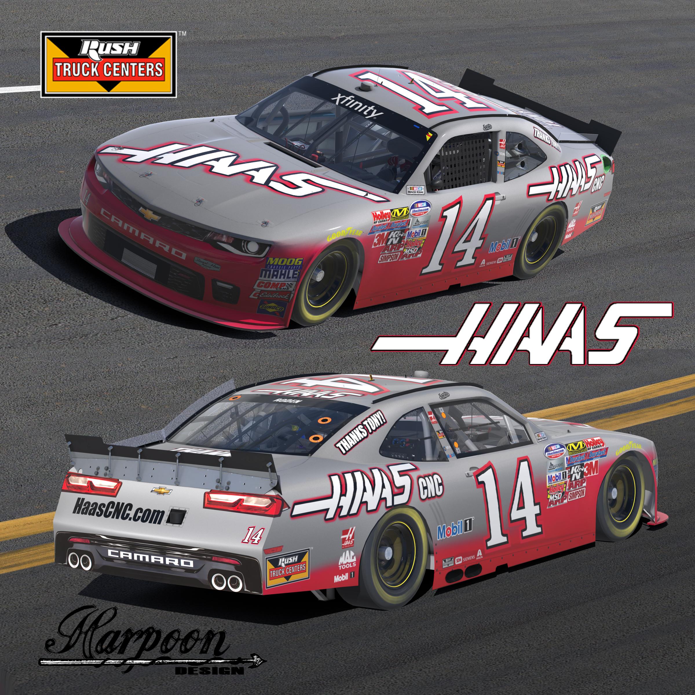 Tony Stewart Haas 2016 By Brantley Roden - Trading Paints