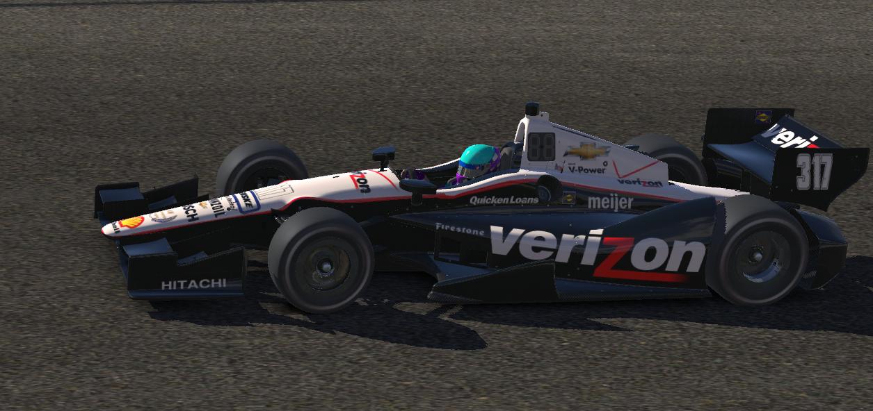 Verizon Black Indycar Dallara Dw12 By Allen M. - Trading Paints