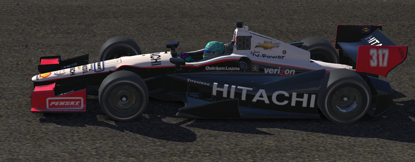 Hitachi Indycar Dallara DW12 by Allen M. - Trading Paints