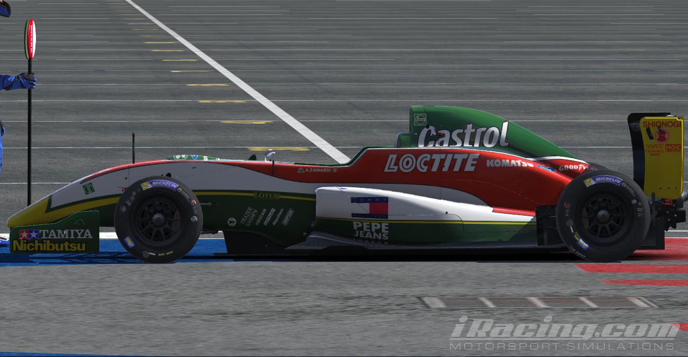 Lotus 107b 1993 by Amit L. - Trading Paints