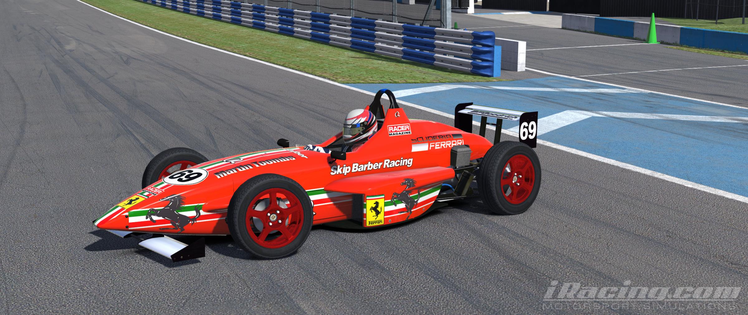 Formula Skip Barber 2000 Marts Ferrari by Paul J Ulliott - Trading Paints