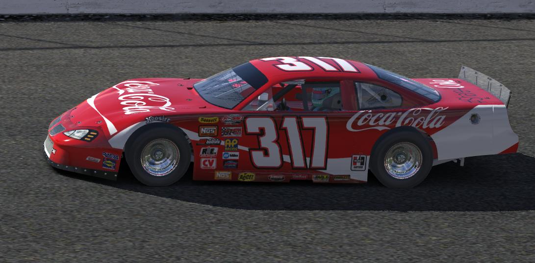 Coca Cola Pontiac Grand Prix Super Late Model by Allen M. - Trading Paints