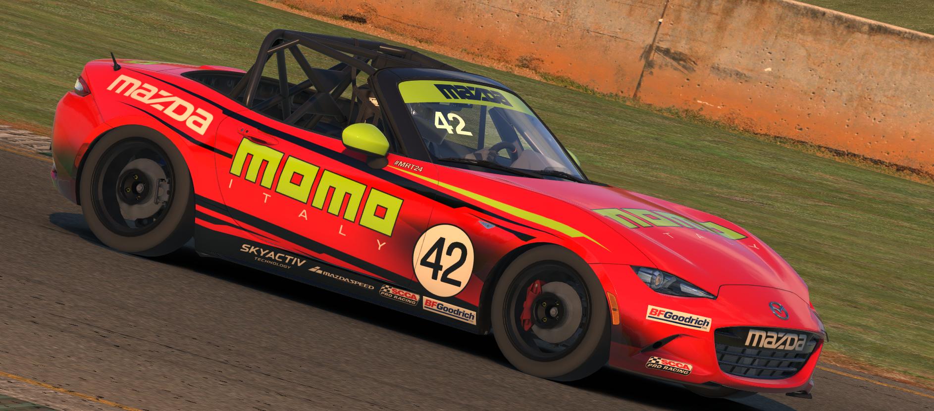 MOMO Italy Global MX5 Cup Car by Preston Pardus Trading