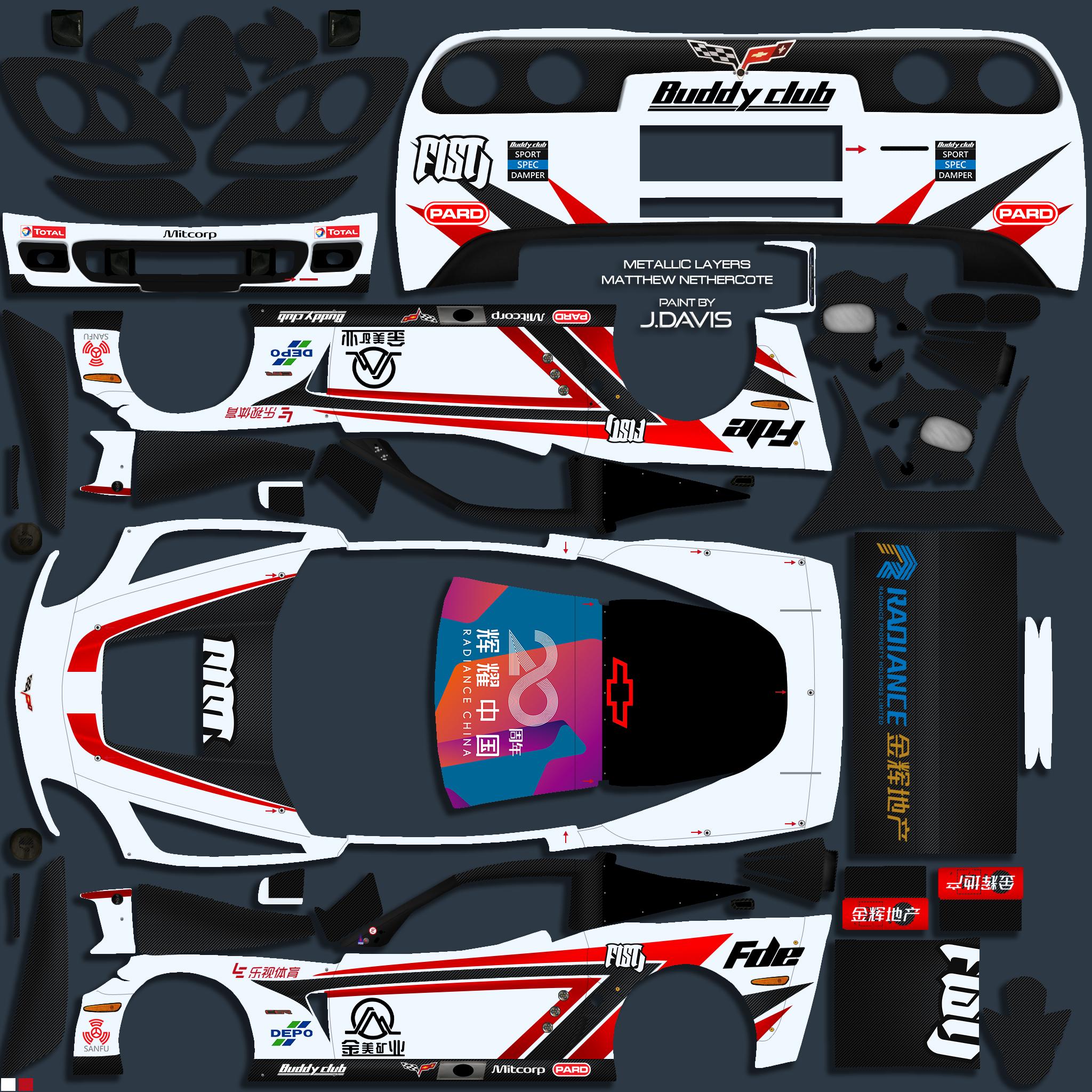 Aai Motorsport (asian Le Mans) By Justin S Davis - Trading Paints