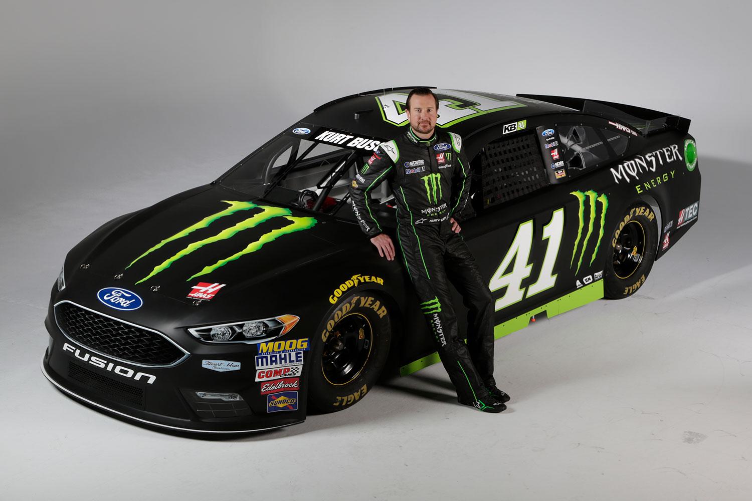 kurt busch monster energy shirt