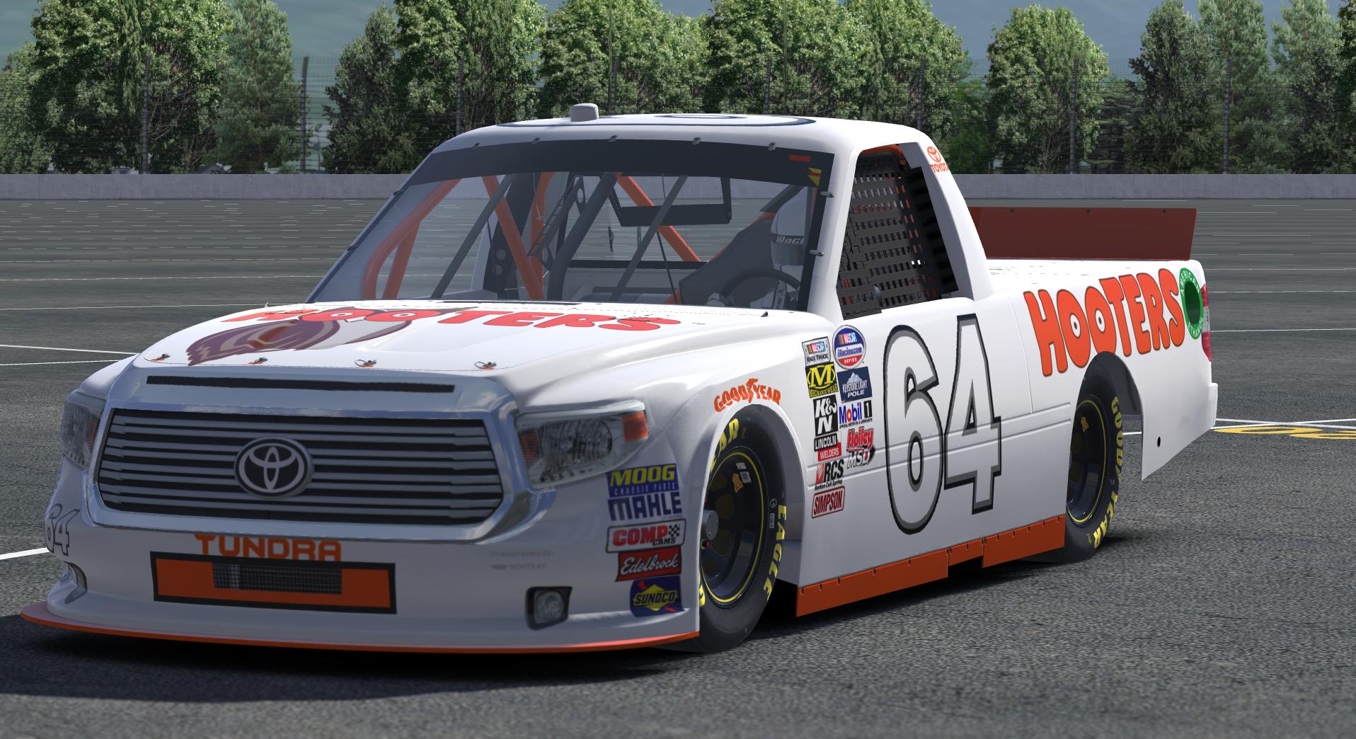 Hooters Toyota Tundra by Jason M Stewart Trading Paints