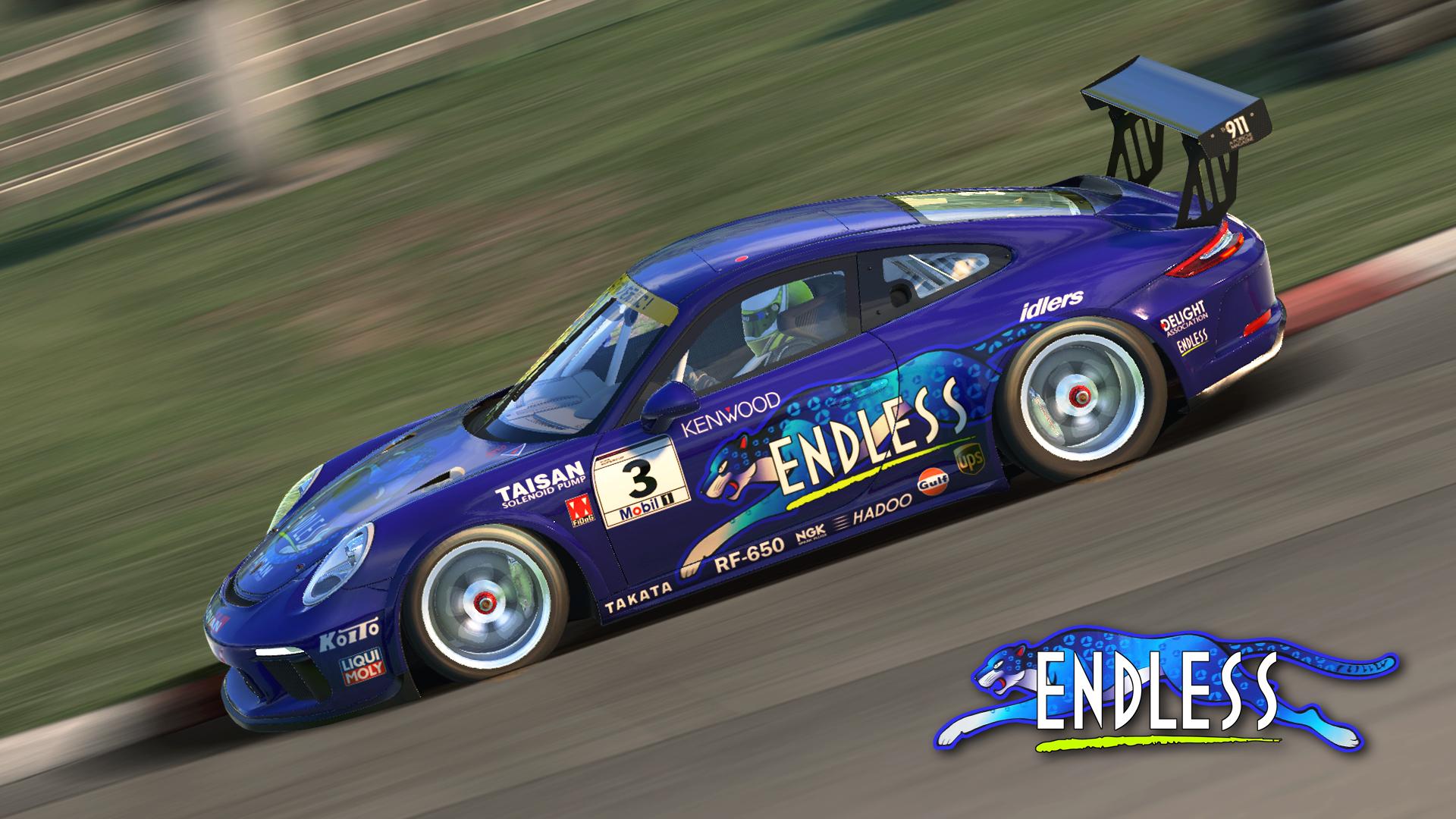 #911 Team Taisan Endless Porsche 997 GT3 (Super GT) by Justin S Davis