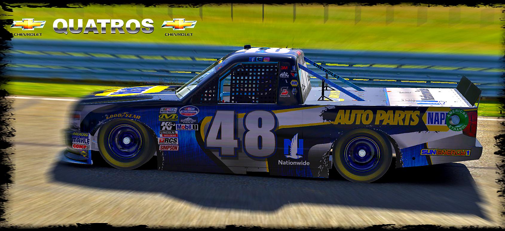 Napa Chevy Silverado 2015 Truck Custom Paint Scheme_V2A by Jose M