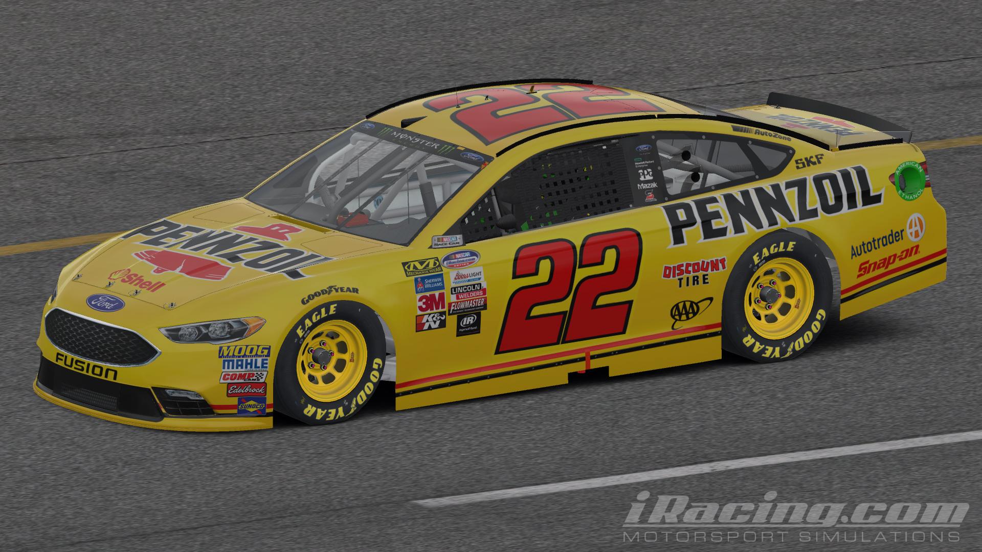 Pennzoil 1992 Throwback (update) by Scott Pierchorowicz - Trading Paints