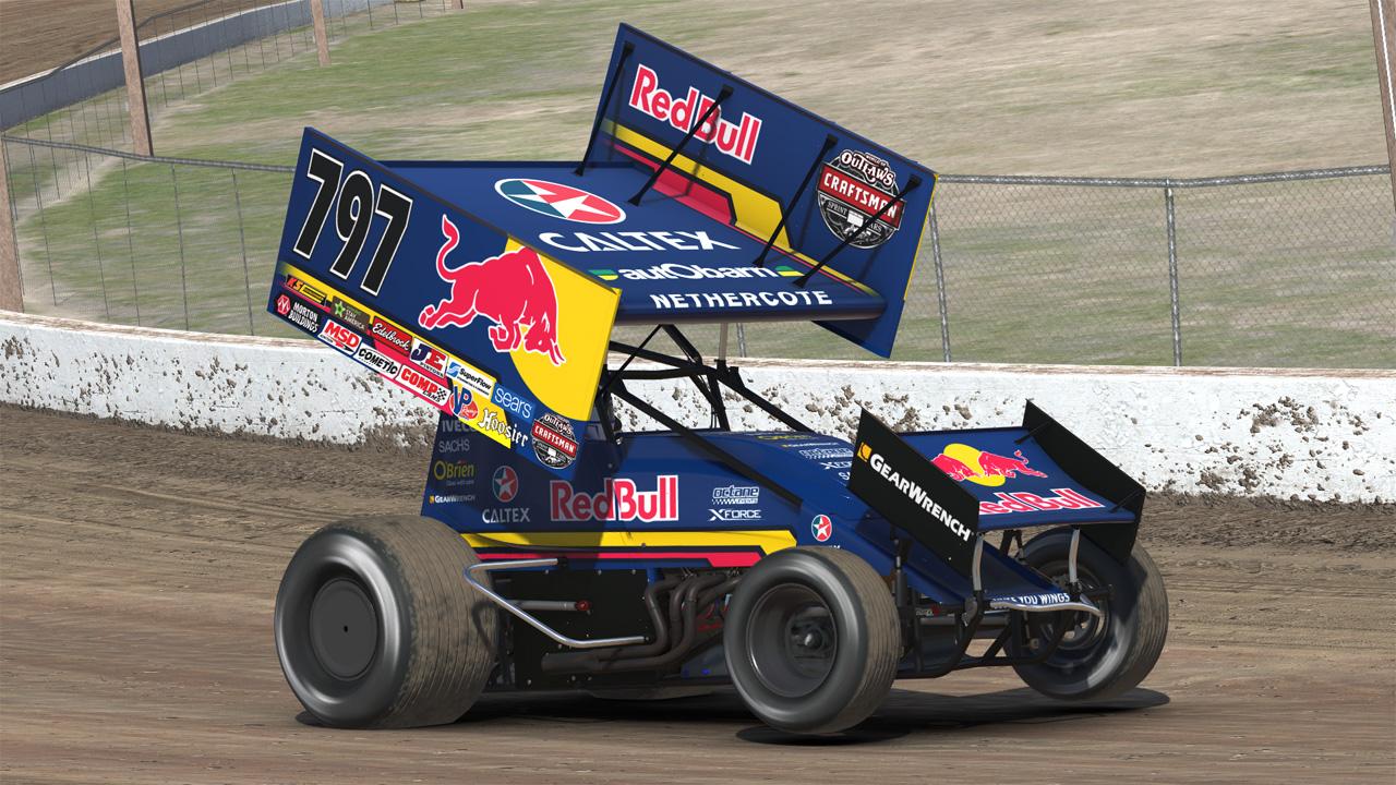 Red Bull Racing Australia Sprint Car By Matthew Nethercote