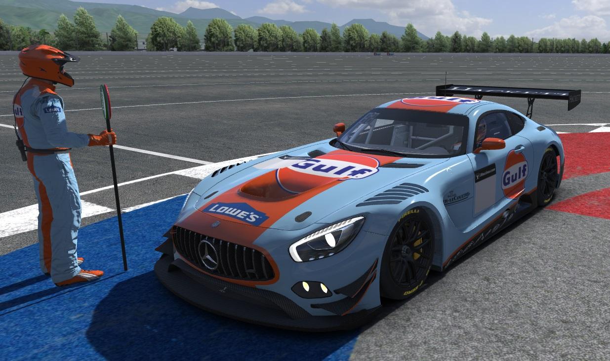 Gulf Mercedes AMG GT3 by Javier Perez3 - Trading Paints