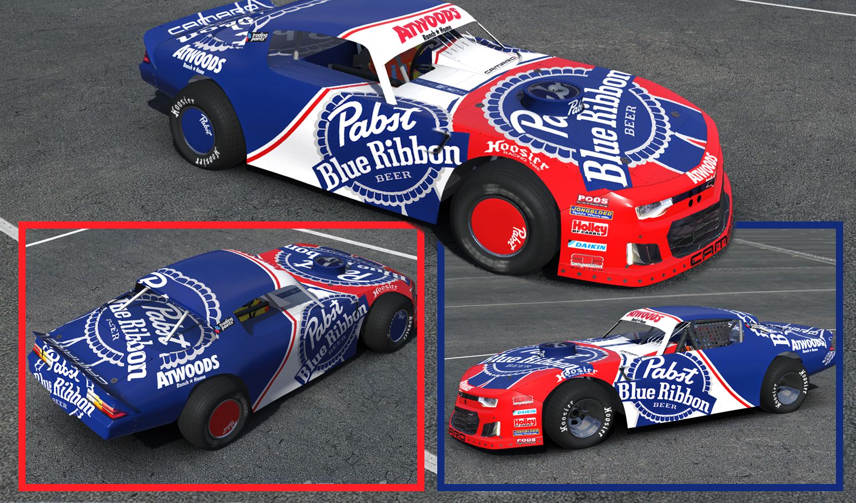 Street Stock Dirt Pabst by Clyde Coman - Trading Paints